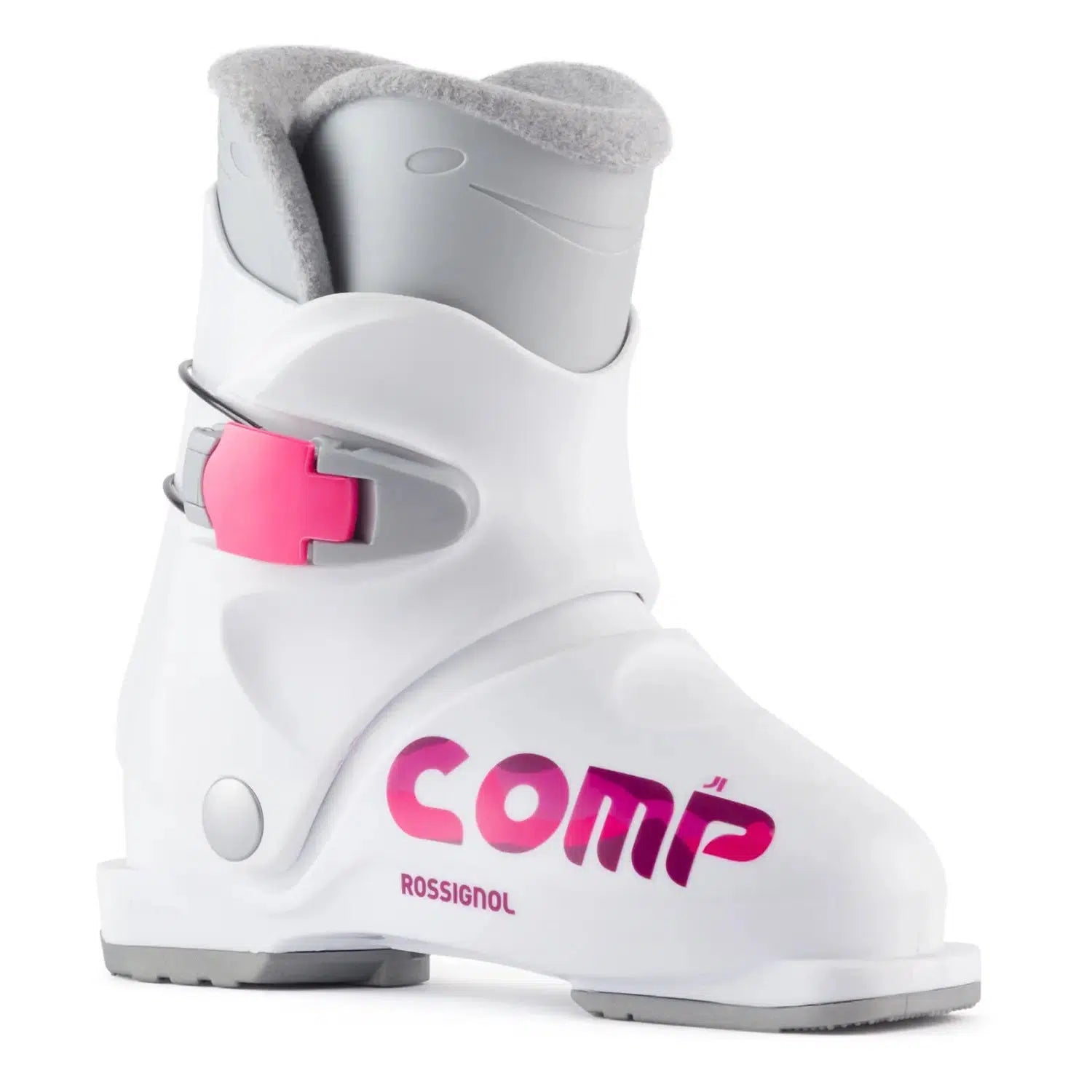 Ski boots for multi-use-Rossignol Comp J1 White Snow Ski Boots