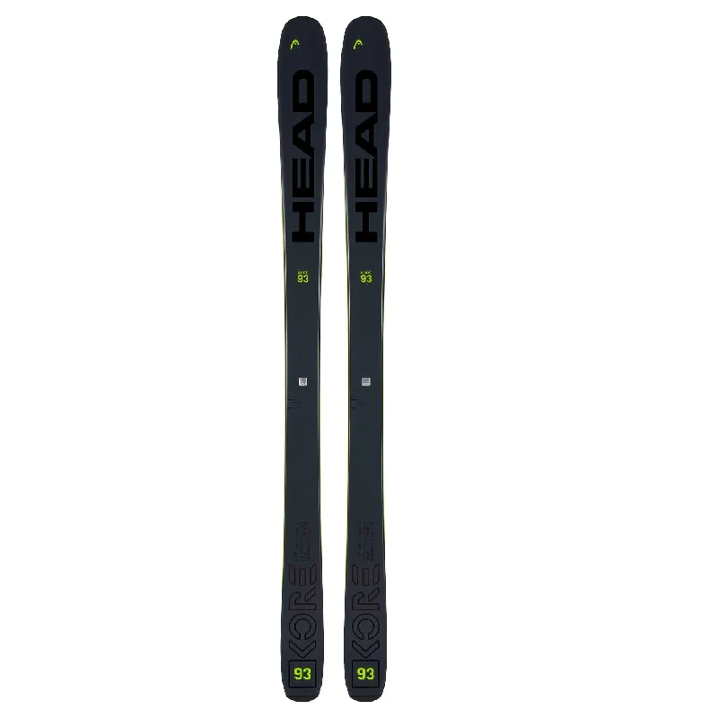 Skis with tangerine hues-2025 Head Kore 93 Ski with Attack 14 Binding