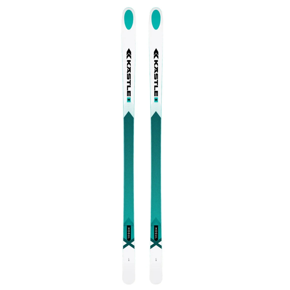 Skis with cushioned edges-2025 Kastle Mogul X Ski Soft|Hard