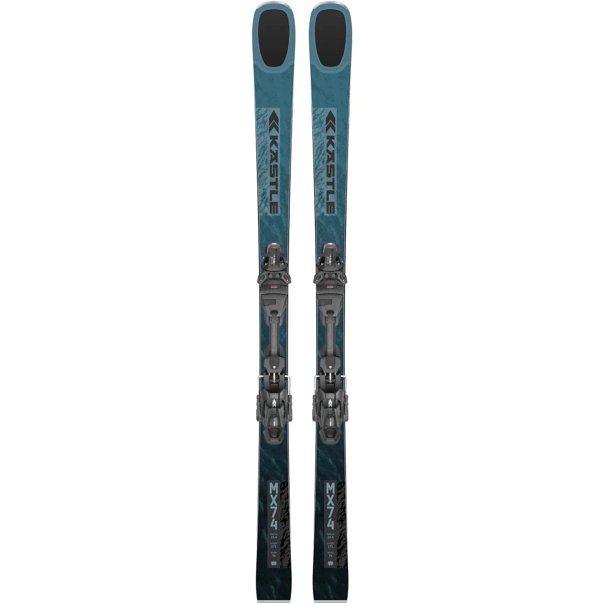 Skis with tough edges-2025 Kastle MX75 Ski with K12 PRW Binding