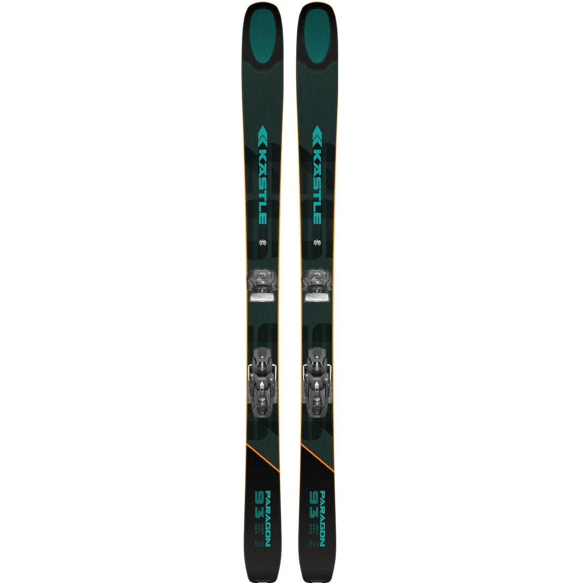 Skis for glade trails-2025 Kastle Paragon 93 Ski with Attack 14 Binding