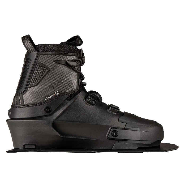 Skis with rigid bases-2025 Radar Carbitex Vapor BOA Slalom Ski Boot