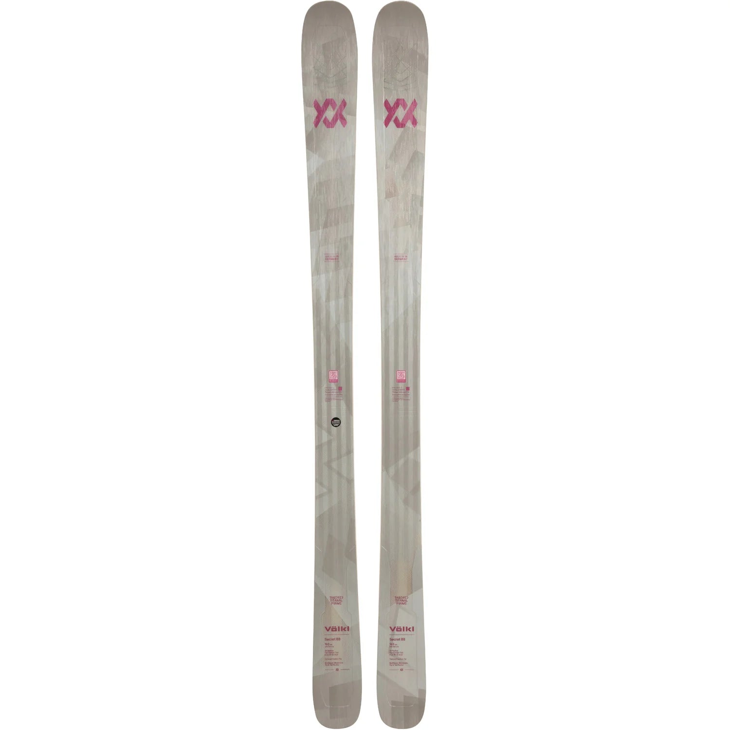 Skis for quick runs-2025 Volkl Secret 88 Womens Ski