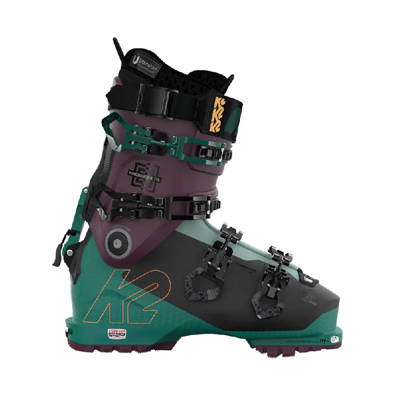 Ski boots for ski travel-K2 Mindbender 115 Womens Ski Boots