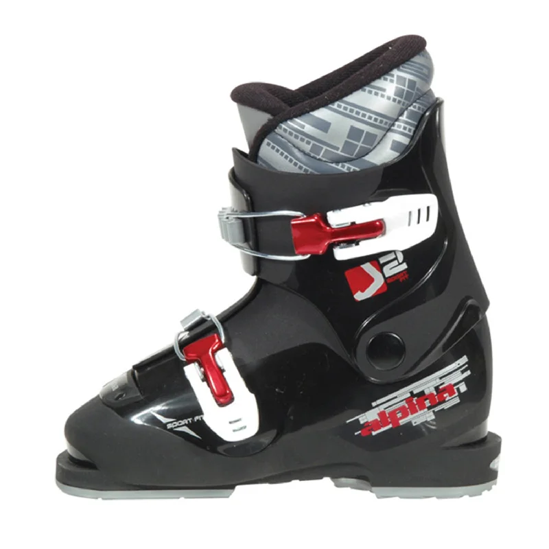 Ski boots for boot weight-Alpina Boys' J2 Ski Boots 2020