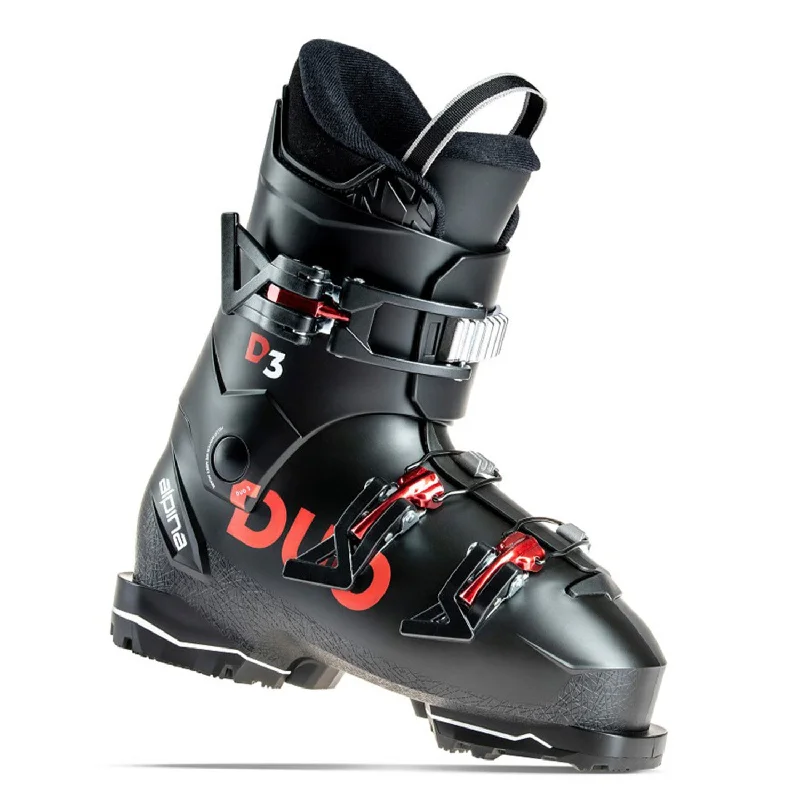 Ski boots for personal use-Alpina Kids' Duo 3 Ski Boots 2023