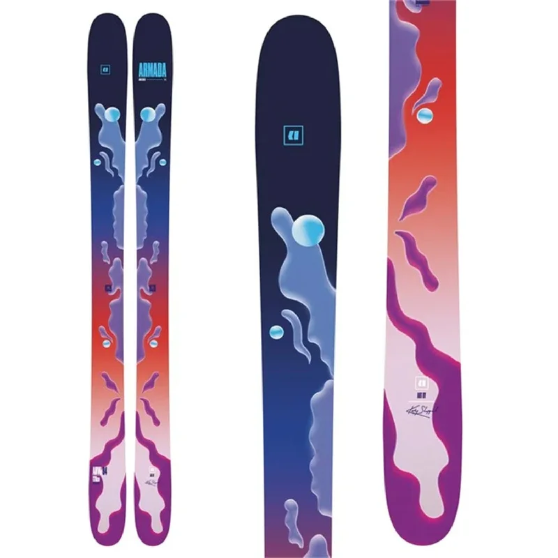 Skis with ridge prints-Armada Women's ARW 94 Skis (Ski Only) 2024