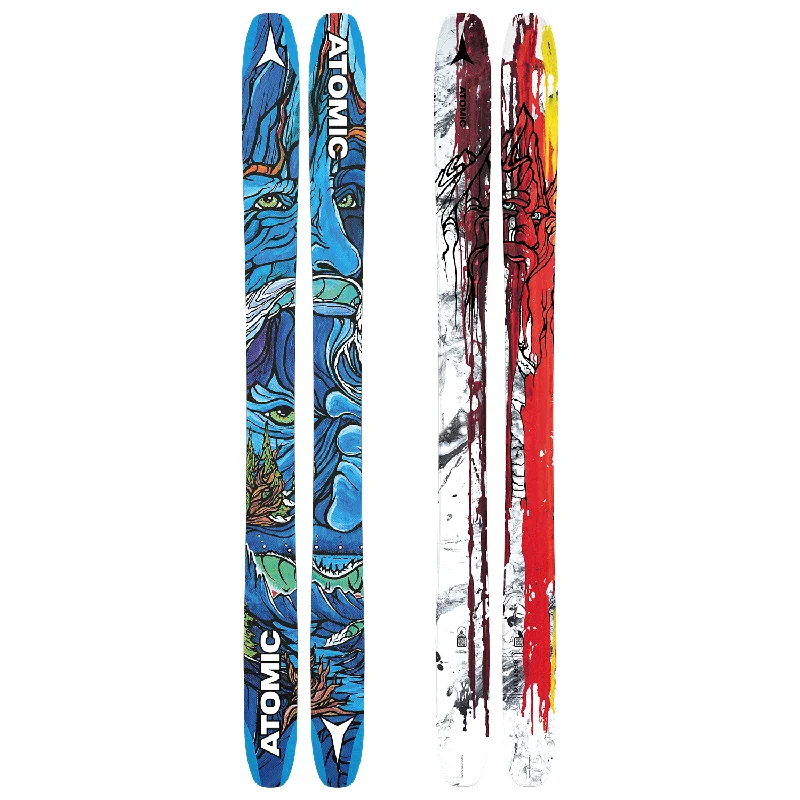 Skis with alpine logos-Atomic Bent 110 Ski 2024