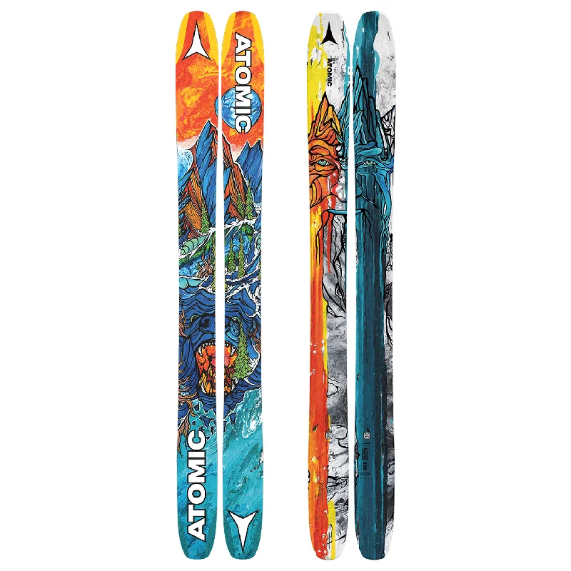 Skis with textured bases-Atomic Bent Chetler 120 Ski 2024