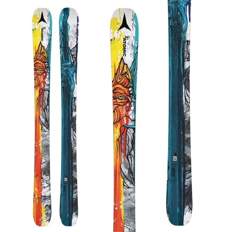 Skis for frosty valleys-Atomic Kids' Bent Chetler Mini Skis (Ski Only) 2024