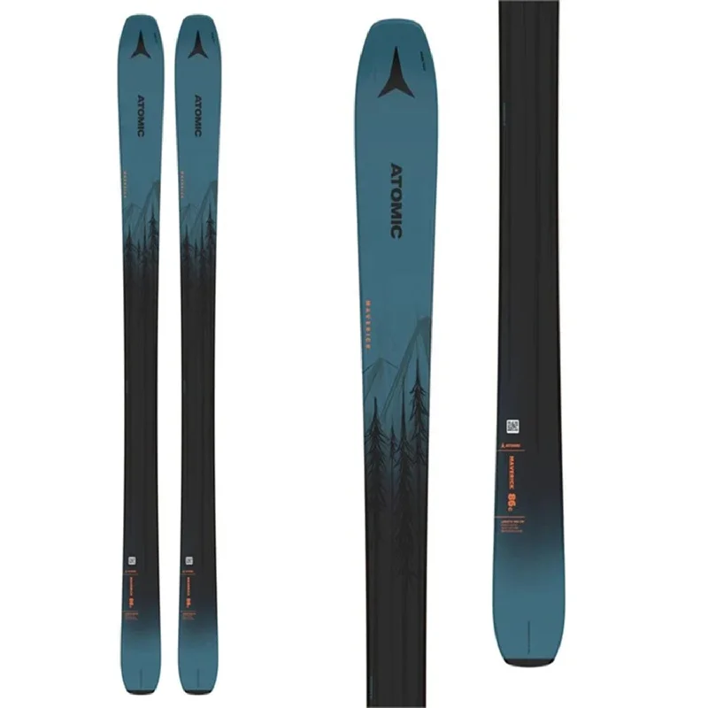 Skis for quick trails-Atomic Maverick 86 C Metalic Skis (Ski Only) 2024