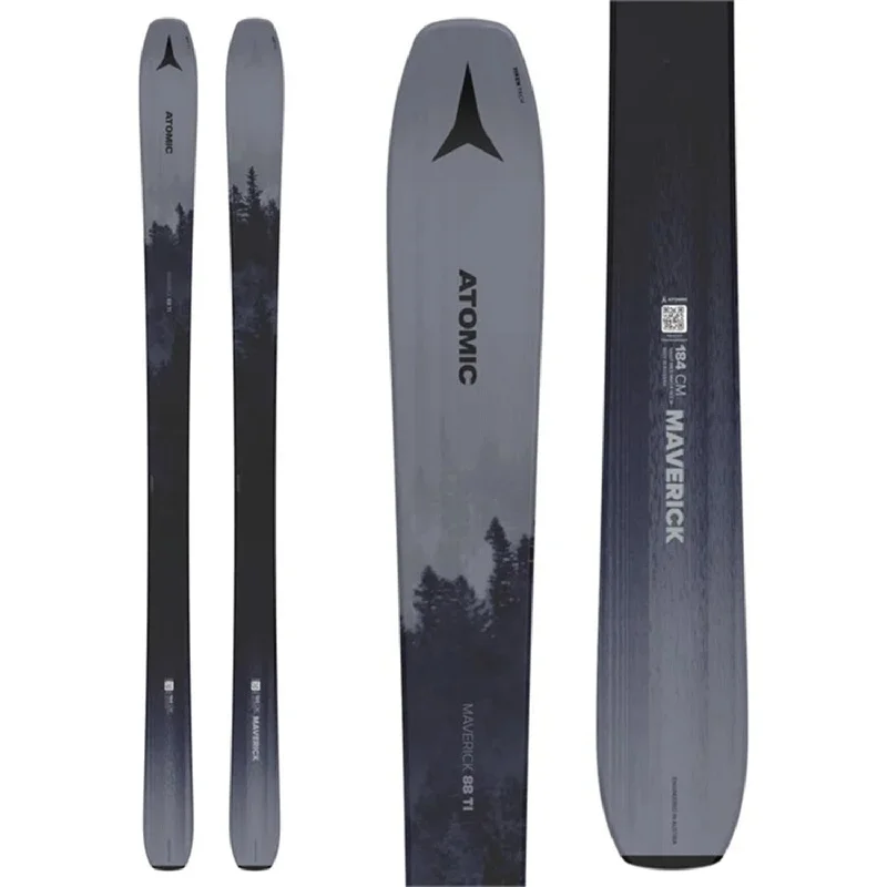 Skis for pipe runs-Atomic Maverick 88 Ti Skis (Ski Only) 2025