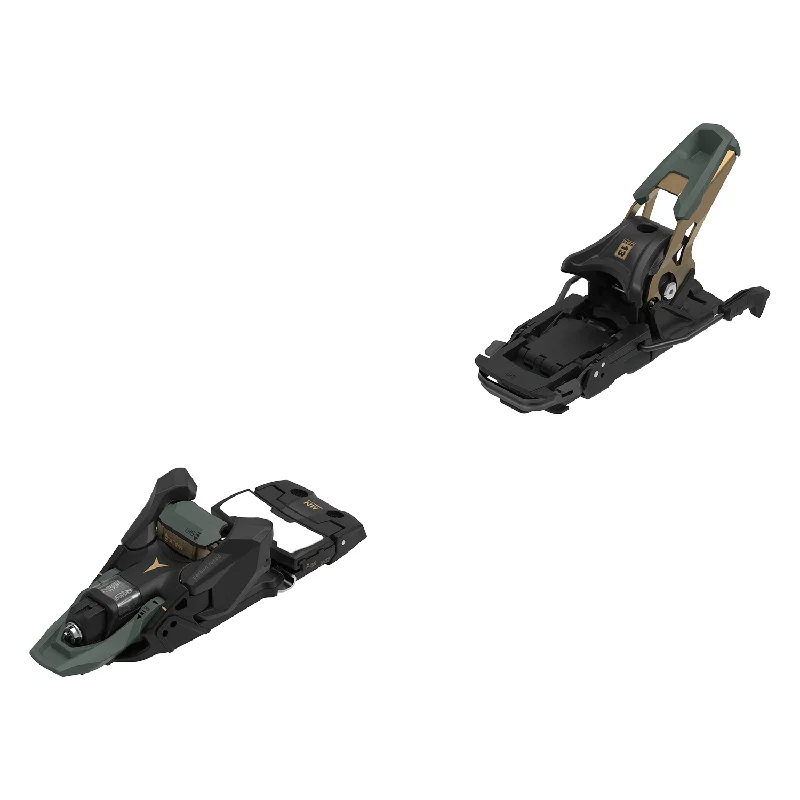 Ski Bindings in shiny chrome-Atomic Shift 13 MN Ski Binding 2025 Green/Bronze