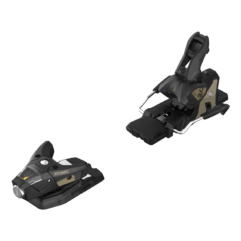 Ski Bindings with swivel mounts-Atomic STH 16 MNC Ski Binding 2024 Black/Gold