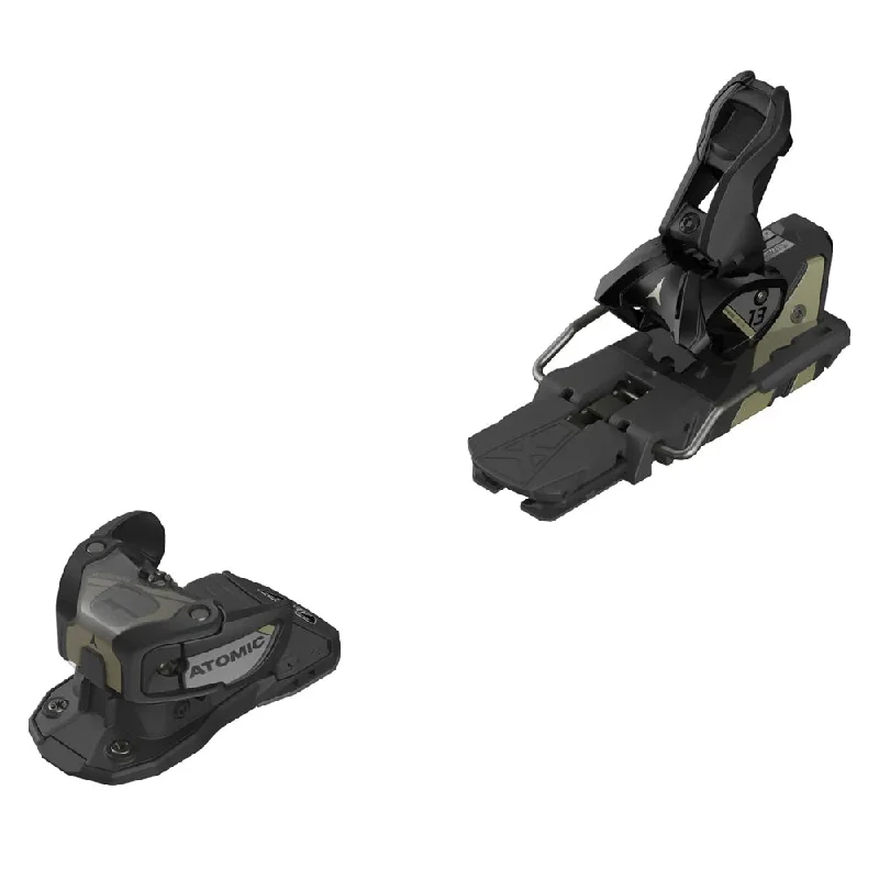 Ski Bindings with flat heels-Atomic Warden 13 MNC Ski Binding 2024 Black/Gold