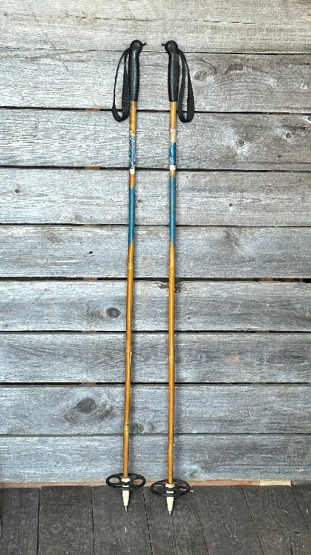 Ski poles glacier-Bamboo Ski Poles