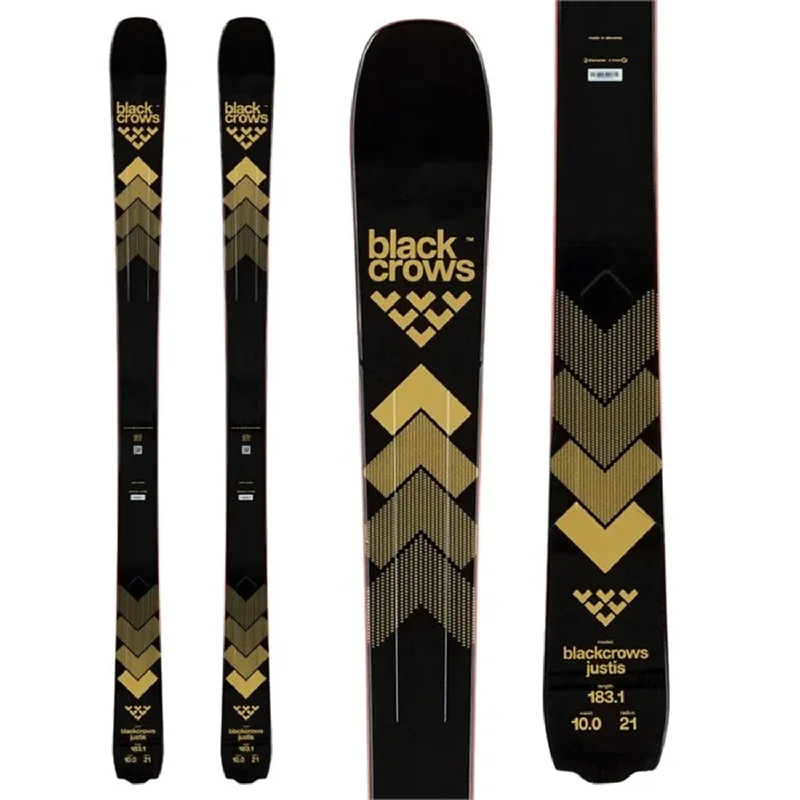 Skis for sunny slopes-Black Crows Justis Skis (Ski Only) 2025