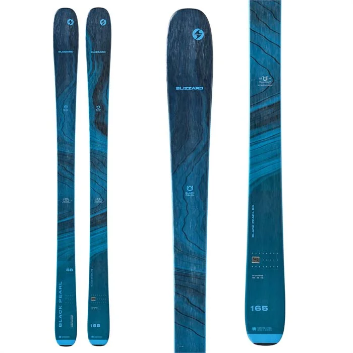 Skis with sleek prints-Blizzard Black Pearl 88 W [2024]