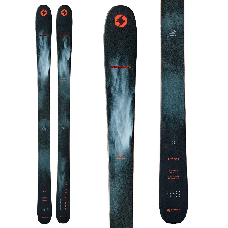 Skis with abstract patterns-Blizzard Bonafide 97 Men's Skis - 2024