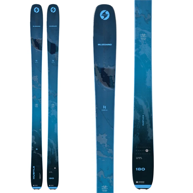 Skis for day runs-Blizzard Hustle 9 Skis (Ski Only) 2024