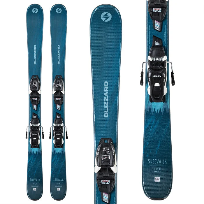 Skis with grippy tips-Blizzard Sheeva Twin JR [w/ Marker 4.5 Bindings] 2024