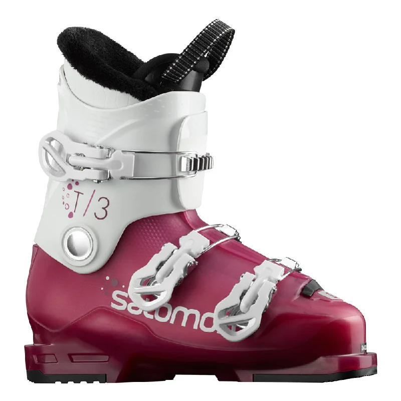 Ski boots for weekly rentals-Salomon T3 RT Girly Boot 2020 Junior