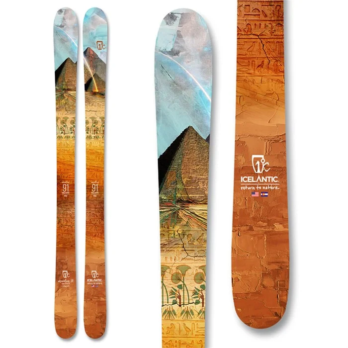 Skis with non-slip tips-Icelantic Maiden 91 W [2021]