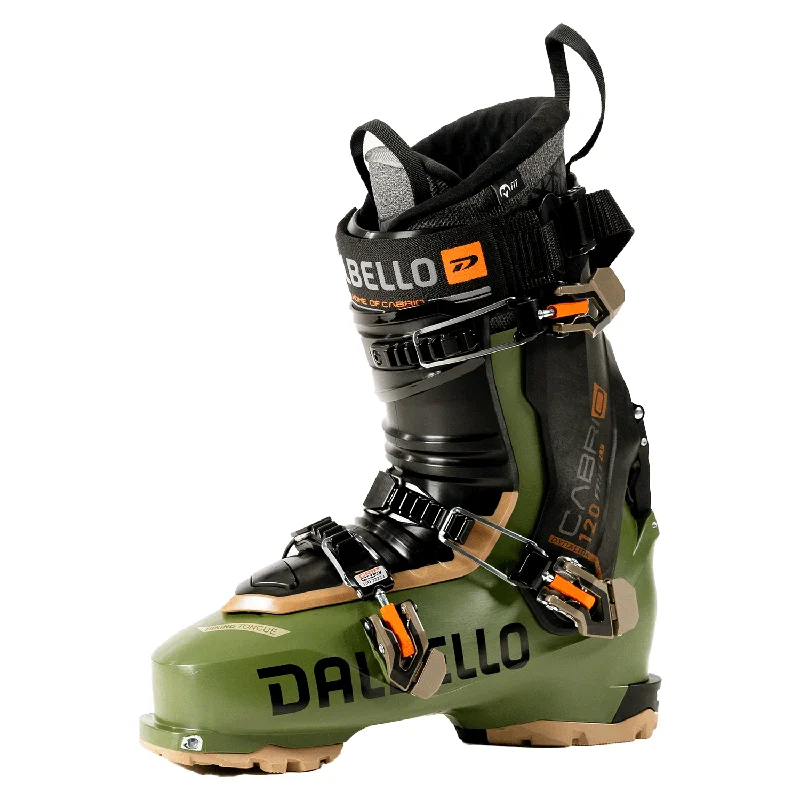 Ski boots for trade fairs-Dalbello Cabrio LV Free 120 Ski Boot 2024 Moss Green/Black