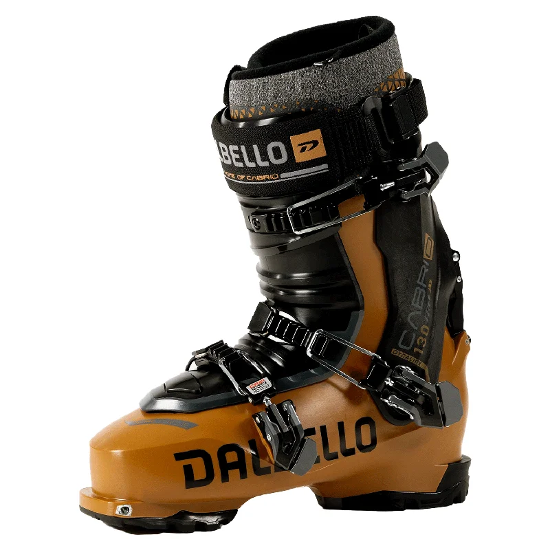 Ski boots for ski markets-Dalbello Cabrio LV Free 130 3D Ski Boot 2024 Brown/Black