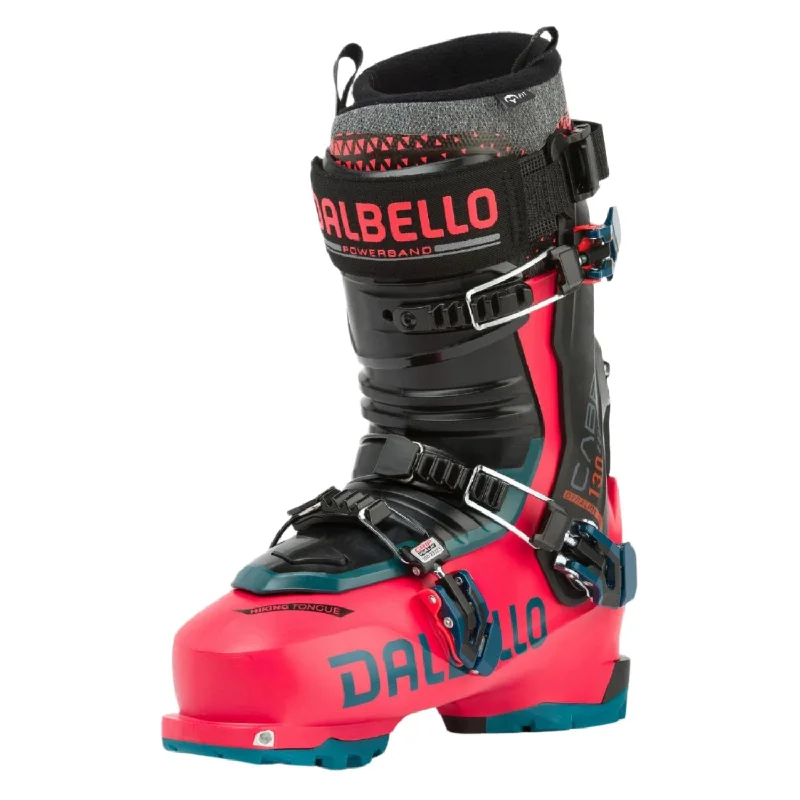 Ski boots for training-Dalbello Men's Cabrio LV Free 130 3DWrap Ski Boot 2025 Magma/Black