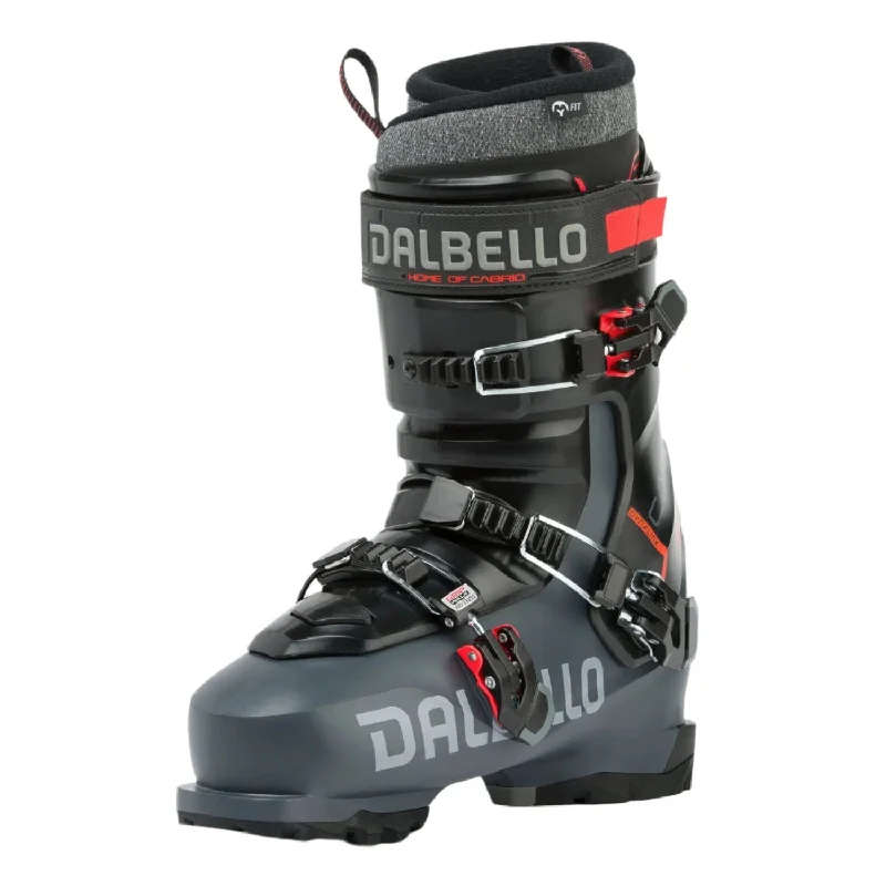 Ski boots for ski camps-Dalbello Men's Cabrio MV 120 3DWrap Ski Boot 2025 Grey/Black