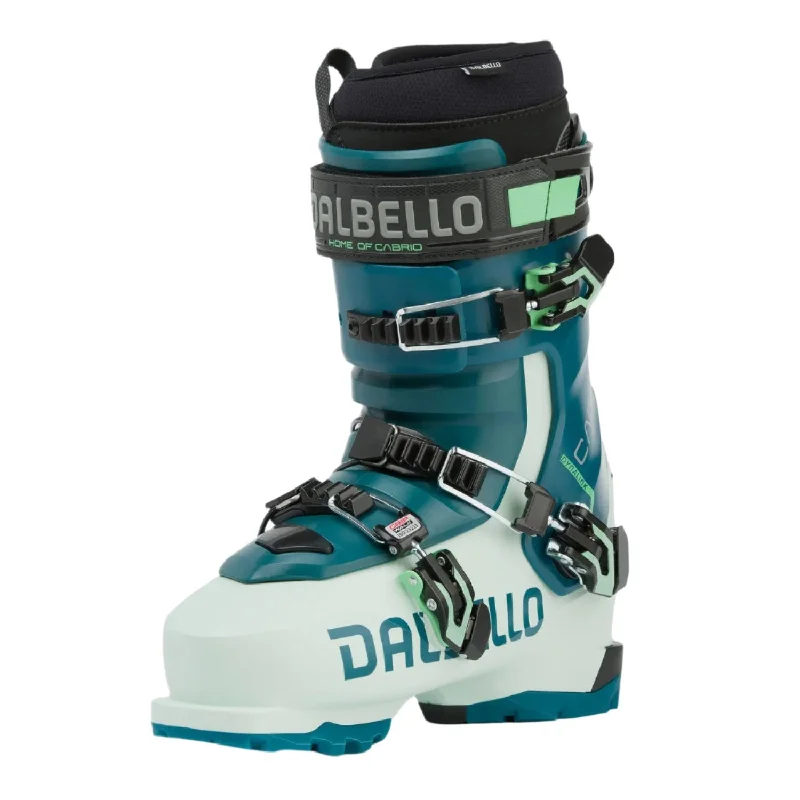 Ski boots for warm-up-Dalbello Women's Cabrio LV 95 Ski Boot 2025 Matcha Milk/Grue