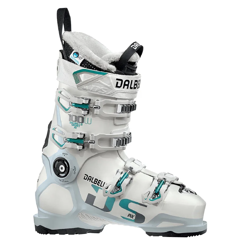 Ski boots for red accents-Dalbello Women's DS AX 100 W Ski Boots 2020