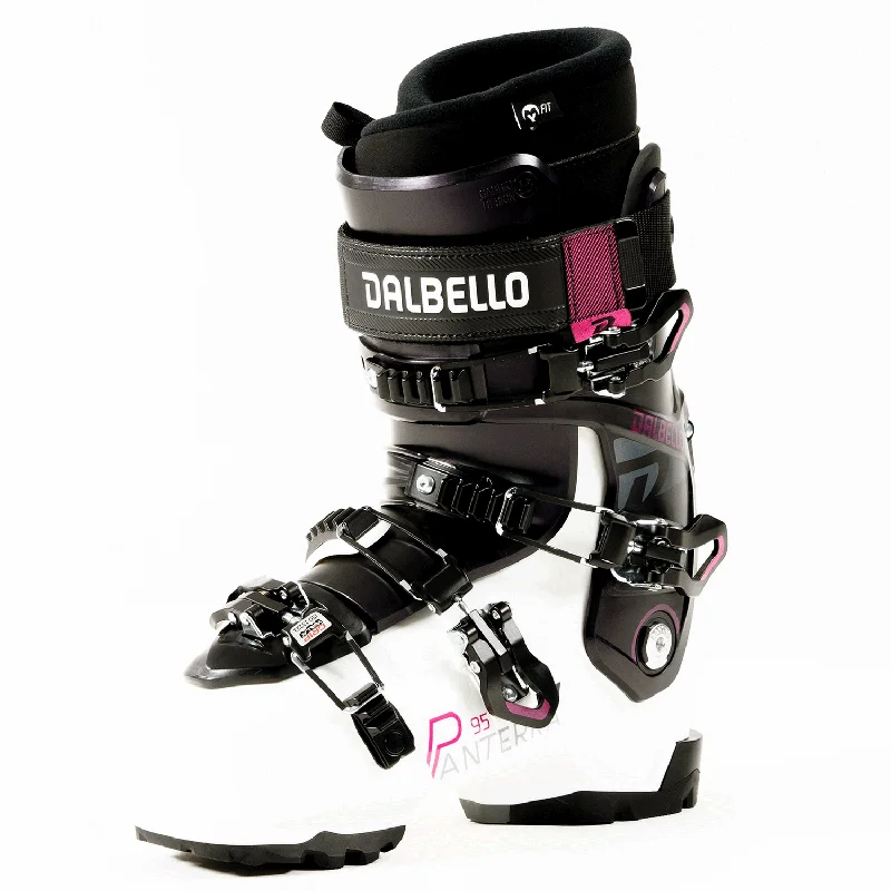 Ski boots for online buys-Dalbello Women's Panterra 95 ID LS Ski Boot 2024 White/Pearly Black