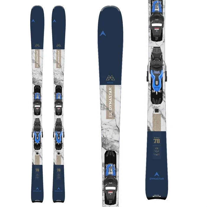 Skis with sleek designs-Dynastar M-Cross 78 W/Xpress 11 Bindings - 2025