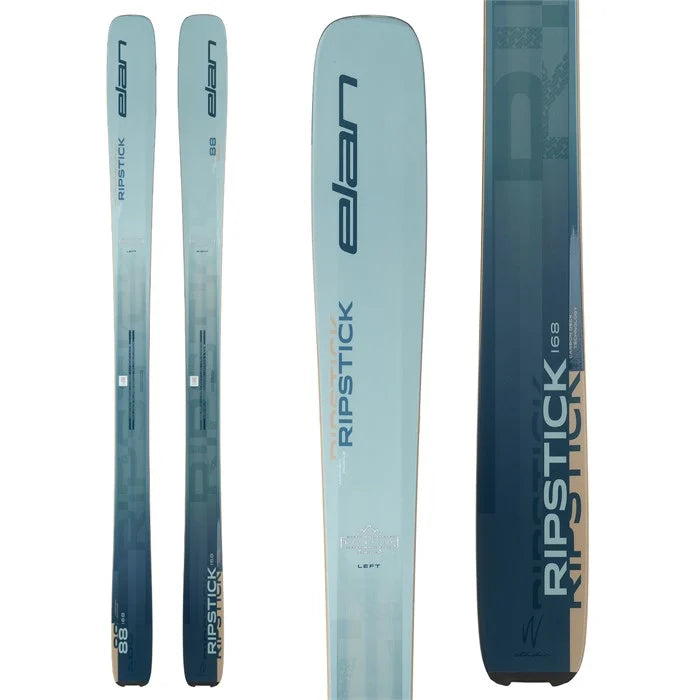 Skis with helix designs-Elan Ripstick 88W W/Tyrolia Attack 11 LYT Bindings - 2025