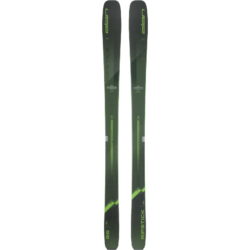 Skis with satin finishes-2024 Elan Ripstick 96 Snow Skis