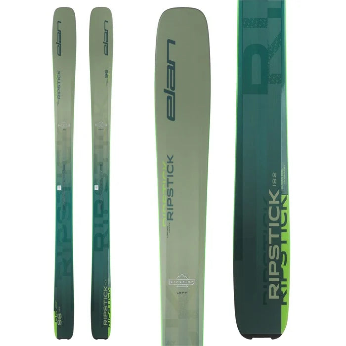 Skis for dusk slopes-Elan Ripstick 96 W/Tyrolia Attack 14 Bindings - 2025