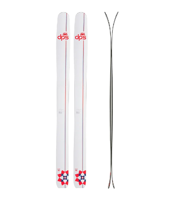 Skis with soft bindings-Carbon Lotus 124