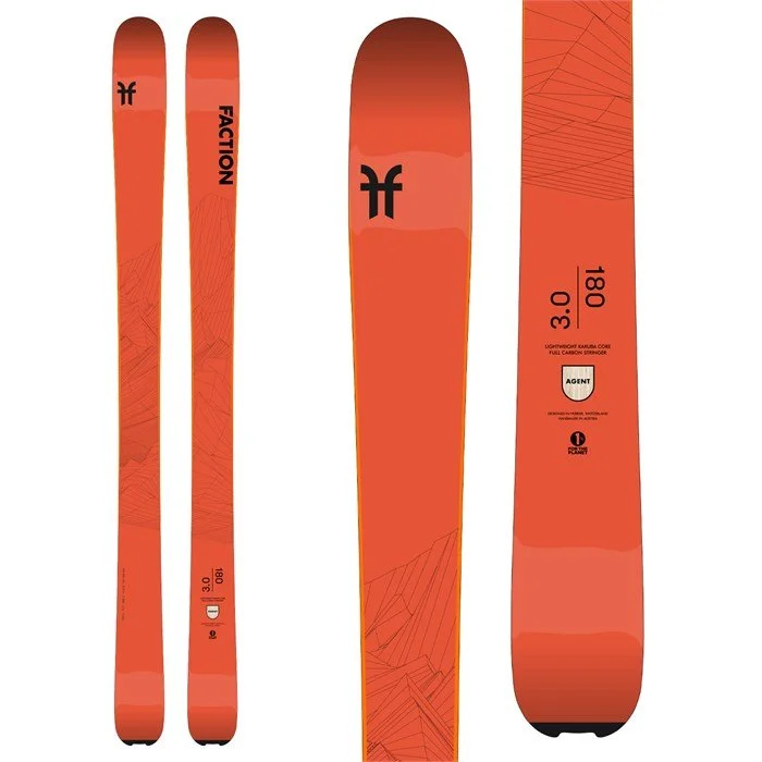 Skis for winter ridges-Faction Agent 3.0 [2022]