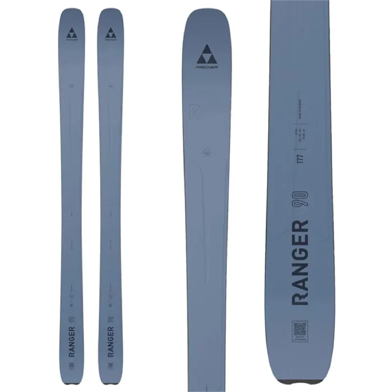 Skis with textured bases-Fischer Ranger 90 Skis (Ski Only) 2025