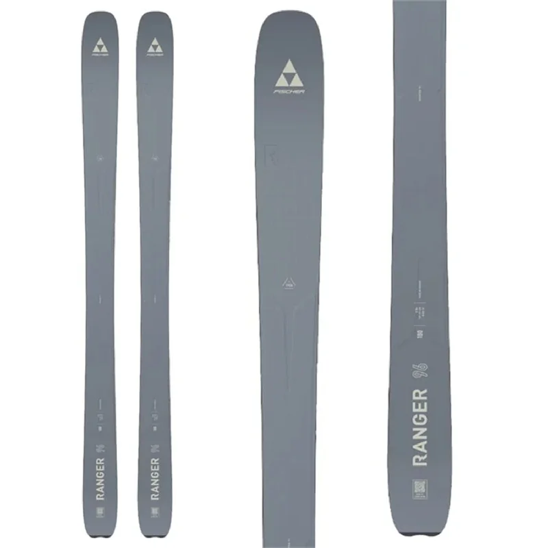 Skis for trail runs-Fischer Ranger 96 Skis (Ski Only) 2025