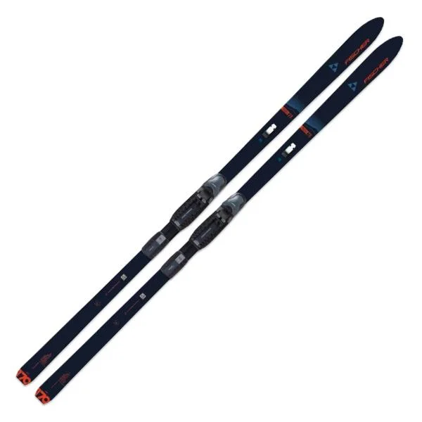 Skis with smooth finishes-Fischer Traverse 78 Xtralite (waxless/skin)