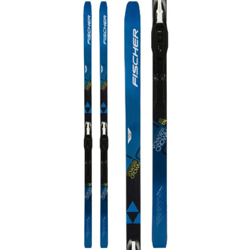 Skis for tight runs-Fischer Voyager EF XC Skis w/Tour Step-In Bindings 2022