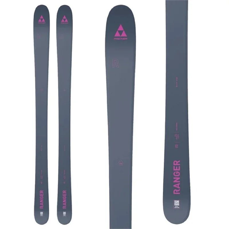 Skis with glossy tips-Fischer Women's Ranger Skis (Ski Only) 2025