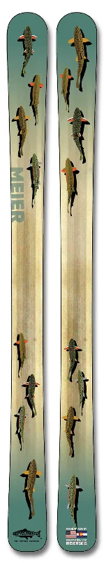 Skis for carving turns-FISH STICKS - RepYourWater Collection - Trout Country