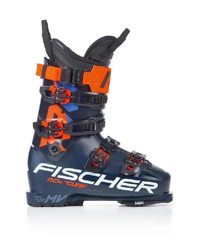 Ski boots for fresh snow-Fischer RC4 The Curv  130 Vacuum Ski Boots - 2022