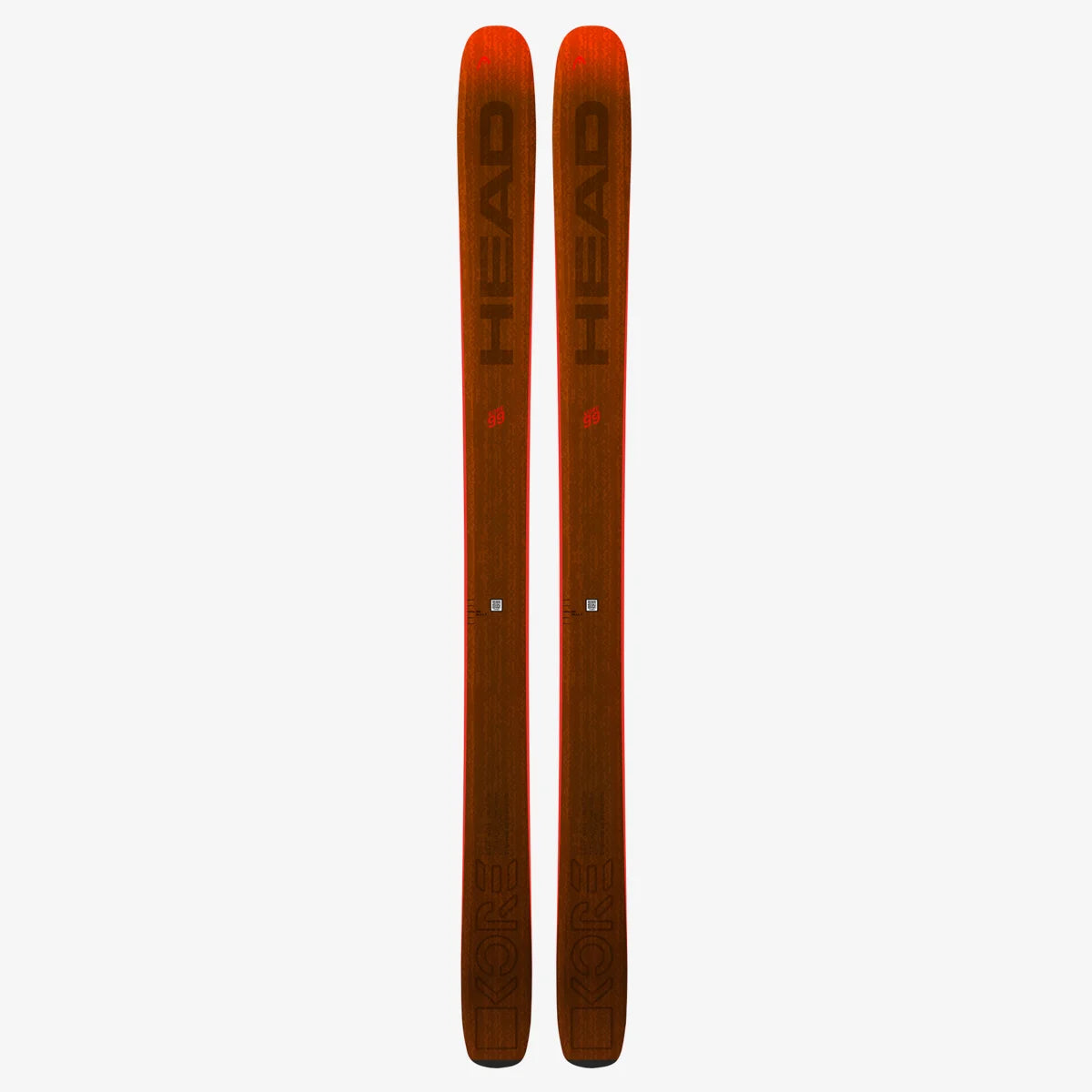 Skis with quirky prints-Head Kore 99 W/Tyrolia Attack 14 Bindings - 2025