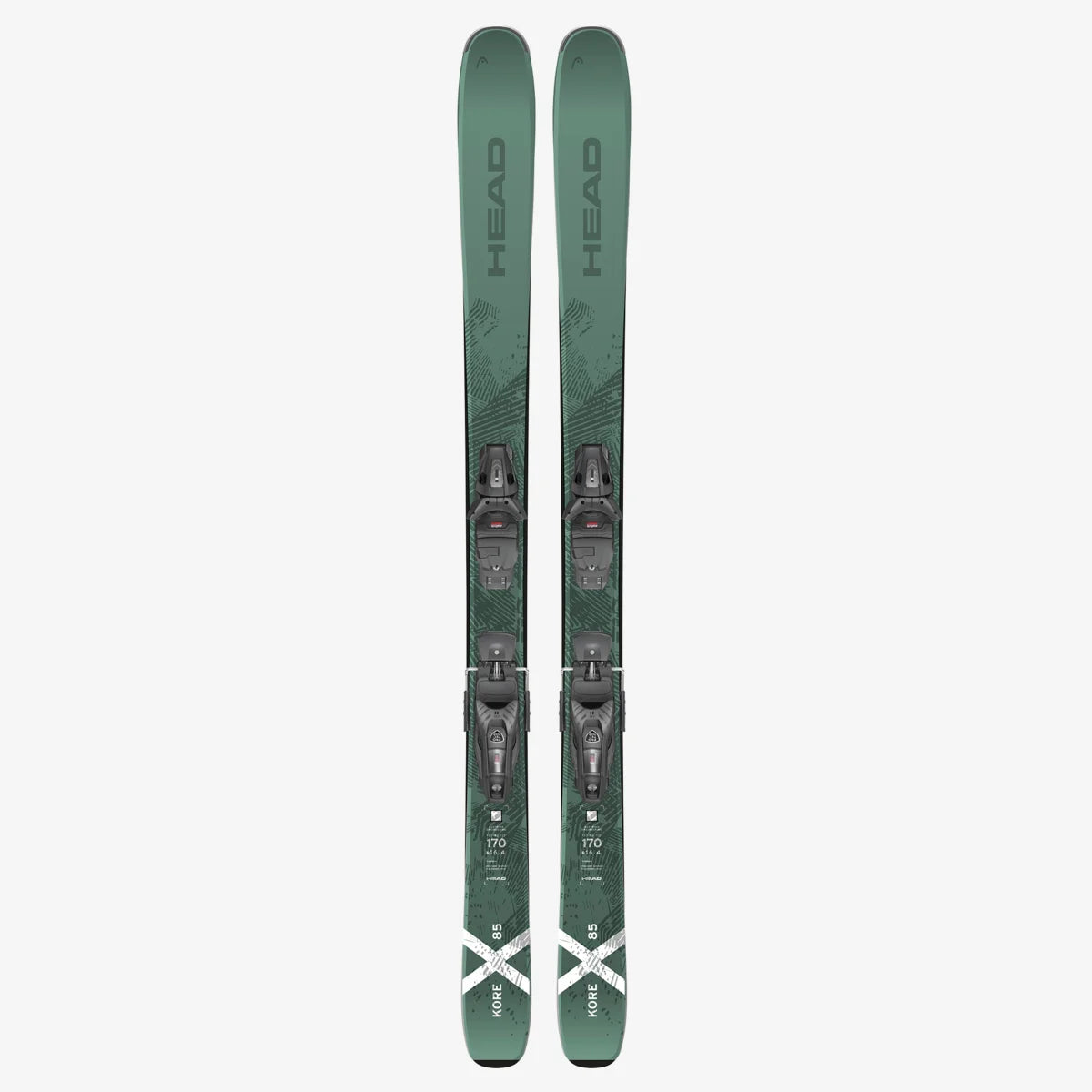 Skis for icy conditions-Head Kore X 85 W/PR 11 Bindings - 2025