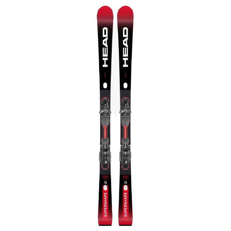 Skis with comfy flex-Head Supershape E-Rally Performance Skis w/PRD 12 GW 85 Black Bindings 2025